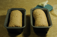 Loaves ready in the pan